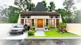 Rumah Cantik Ala Villa Mewah di Cluster Murah di Tengah Kota Klaten