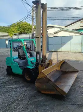 Forklift Mitsubishi GRENDIA 3 ton forklip 6 meter baket