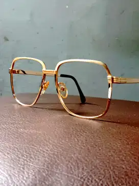 Frame kacamata vintage lawas nos metal lux