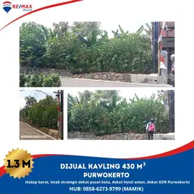 Dijual Kavling Seluas 430 m2