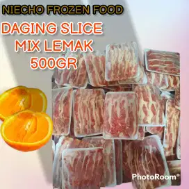 Daging slice mix 500gr frozenfood