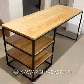 Jual Meja kursi rak minimalis, terima custom | sawargi kreasindo