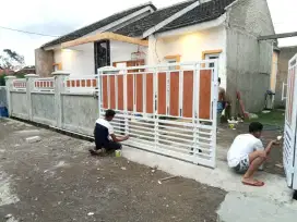 Pagar GRC kombinasi Minimalis