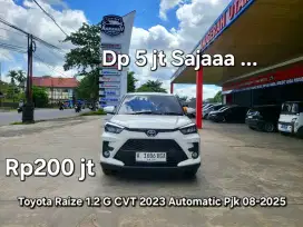 Dp5jt Raize 1.2 G CVT 2023 Automatic Pjk08-2025