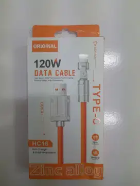 Kabel Data Silicon/USB Type C 120watt Ori Oem Bergaransi