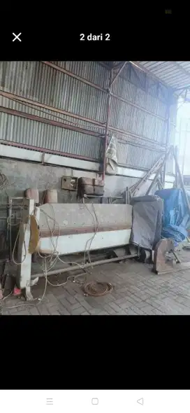 Mesin bending plat ex England