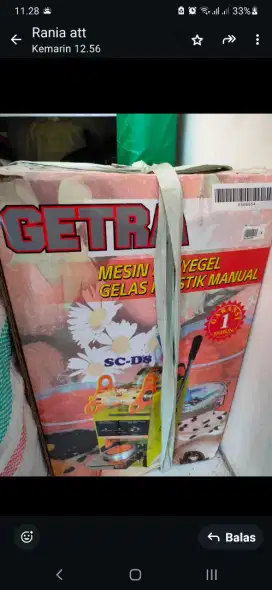 Sealer pengepres gelas plastik