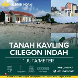 Tanah Kavling Cilegon Indah - Cibeber