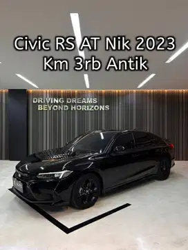 Honda Civic 1.5 RS AT 2023 Hitam Sensing