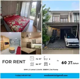 For Rent Modern Minimalis Premiere Estate 2 Bekasi