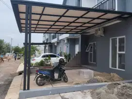 kanopi alderon termurah rangka hollow