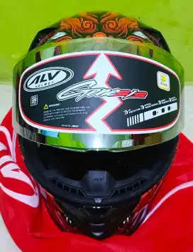 Jual helm Alv full face motif