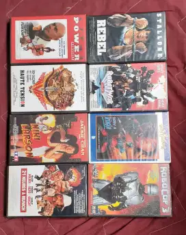 Kaset Video VHS Film BORN A NINJA (8 PCS)