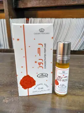 Parfum Non Alkohol Al Rehab Red Rose 6ml