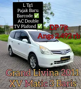 Grand Livina XV 2011 Matic AT Automatic Putih White SV Ultimate 2010