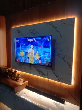 Pasang  bracket tv led lcd