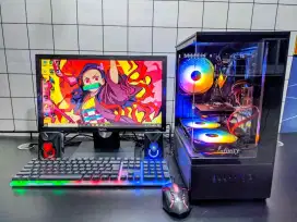 Pc gaming editing i5 3470-Ram 8Gb-Ssd 256Gb Fullset tinggal pakai