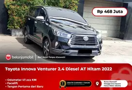 [TANGAN PERTAMA] Toyota Innova Venturer 2.4 Diesel Hitam 2022/2023