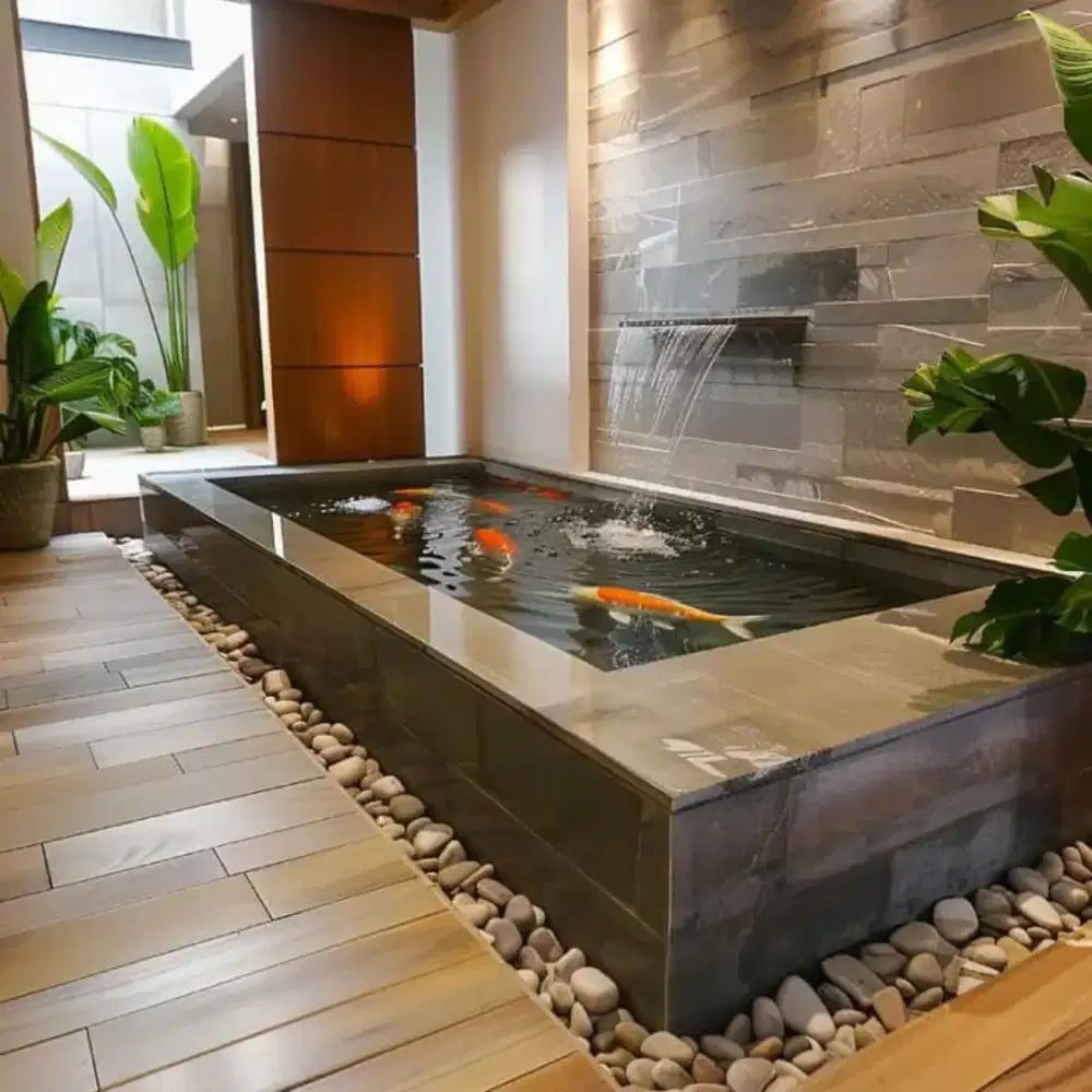 Tukang kolam minimalis