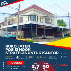 Ruko Jaten Akses Truk Fuso