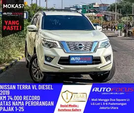 Nissan Terra 2.5 VL 4x2 AT Hitam Putih Metalik 
NIK 2019