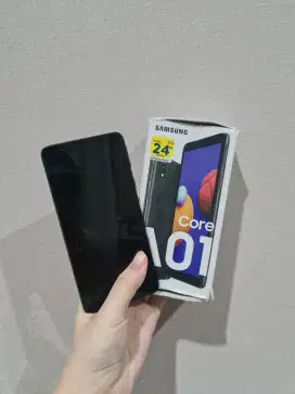 DIJUAL SAMSUNG A01 CORE RAM 1/16GB EX SEIN FULLSET