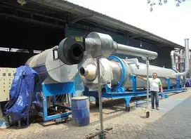 Rotary Kiln Dryer kapasitas 2.5 TPJ Jaminan Keberhasilan Mesin Kami