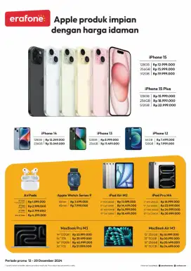 Ready iPhone Garansi Resmi iBox