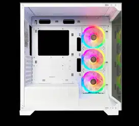 Casing Cube Gaming ( White )  ATX-cas