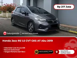 [LOW KM 34.000] Honda Jazz RS 1.5 CVT GK5 AT NIK 2019 Pemakaian 2020