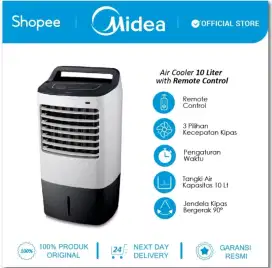 (Dijual Santai - Hadiah Kantor) Midea Air Cooler 10 Liter AC120-16F