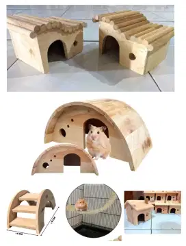 Rumah kayu Hamster