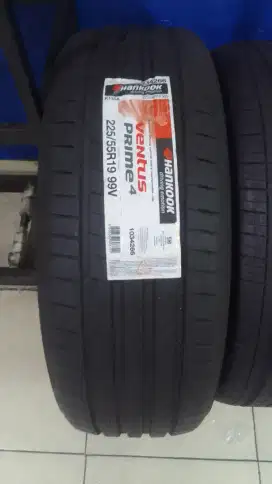 Ready stok. Dijual ban Hankook ventuz prime4.  Ukuran 225 55 R19