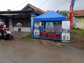 Tenda jualan bisa antar Jabodetabek dan COd