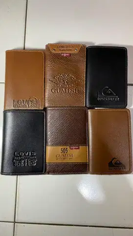 Dompet kulit tanggung pria