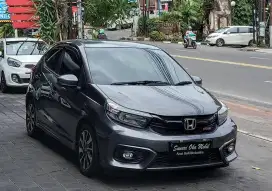 BRIO RS MATIC 2022 WARNA ABU KM 12 RB SEPERTI BARU