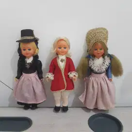 Boneka Pajangan Vintage Eropa Tradisional Austria Jerman Belanda Blink