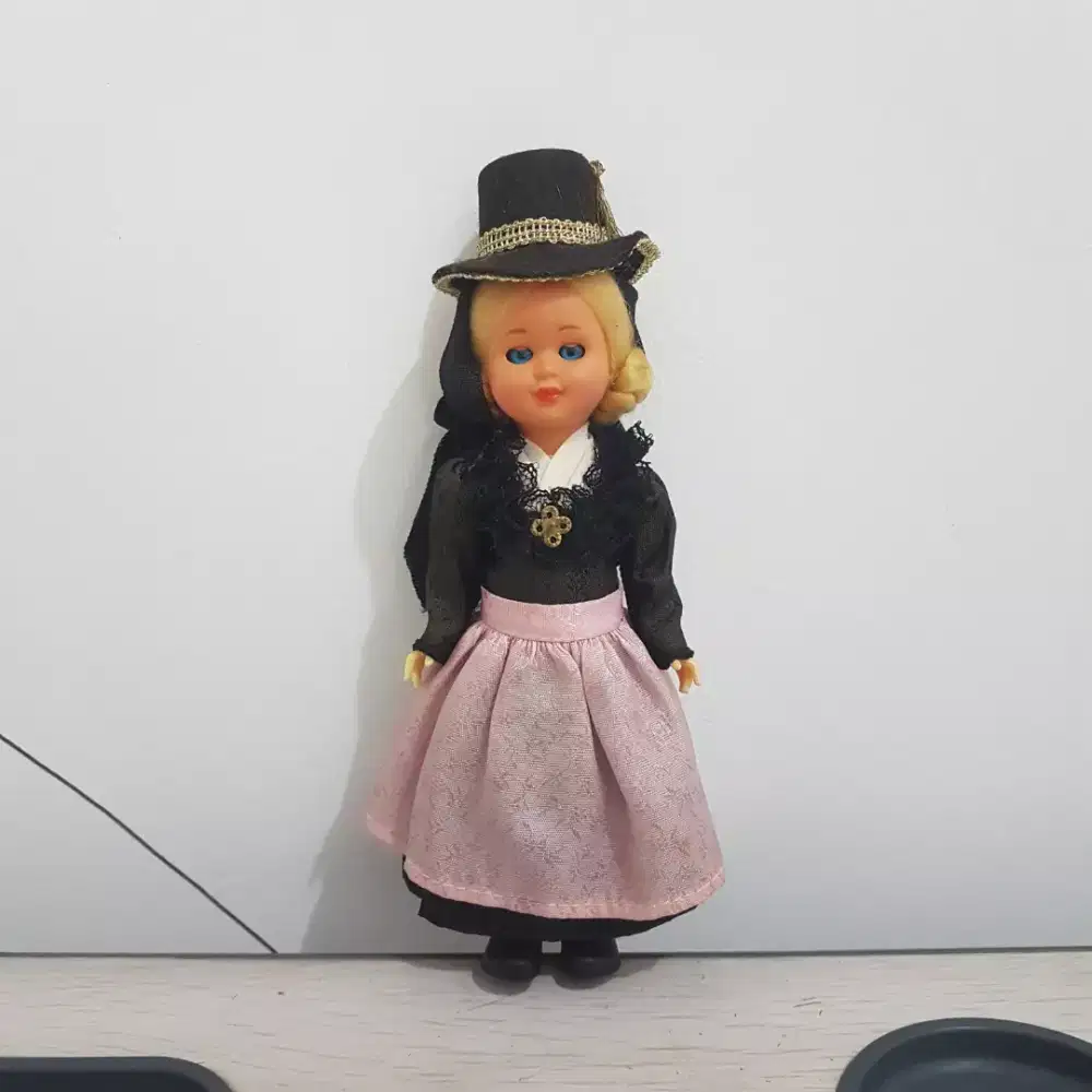 Boneka Pajangan Vintage Eropa Tradisional Austria Jerman Belanda Blink