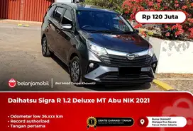 [ LOW KM ] Daihatsu Sigra R 1.2 Deluxe Manual MT Abu 2021/2022