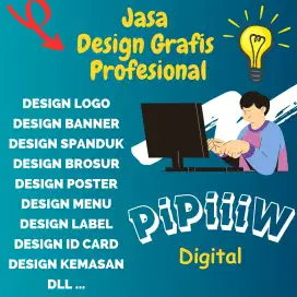 JASA DESIGN LOGO SPANDUK BANNER KEMASAN LABEL DLL