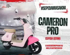 Cameron Pro Sepeda Listrik Pacific