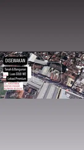 Disewakan Tempat Usaha di Pusat Kota Kudus