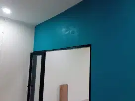 Partisi gypsum dan pintu kaca