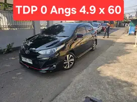 TDP 0 Angs Termurah Yaris TRD Sportivo 2018 Automatic Hitam Low Km