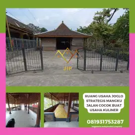 Ruang usaha joglo disewakan cocok buat kuliner