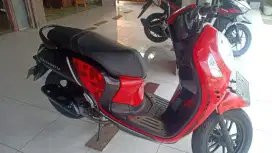 Scoopy 2021 hitam merah Gbm