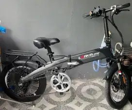 Sepeda Listrik Lipat Elektrik Bike Lankeleisi G660 Lite