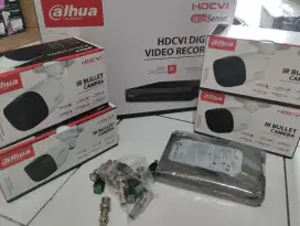 Paket CCTV 4 kamera komplit murah