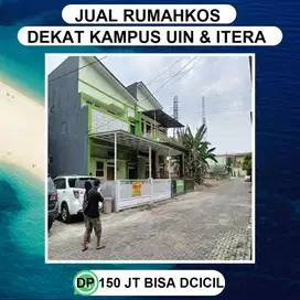 JUAL RUMAH KOS DIBELAKANG KAMPUS UIN SUKARAME DP MURAH BISA DICICIL