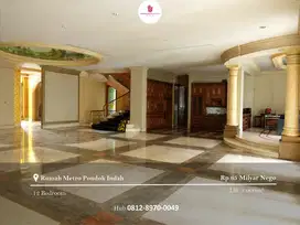 Dijual Rumah Metro Pondok Indah 2 Lantai Full Furnished